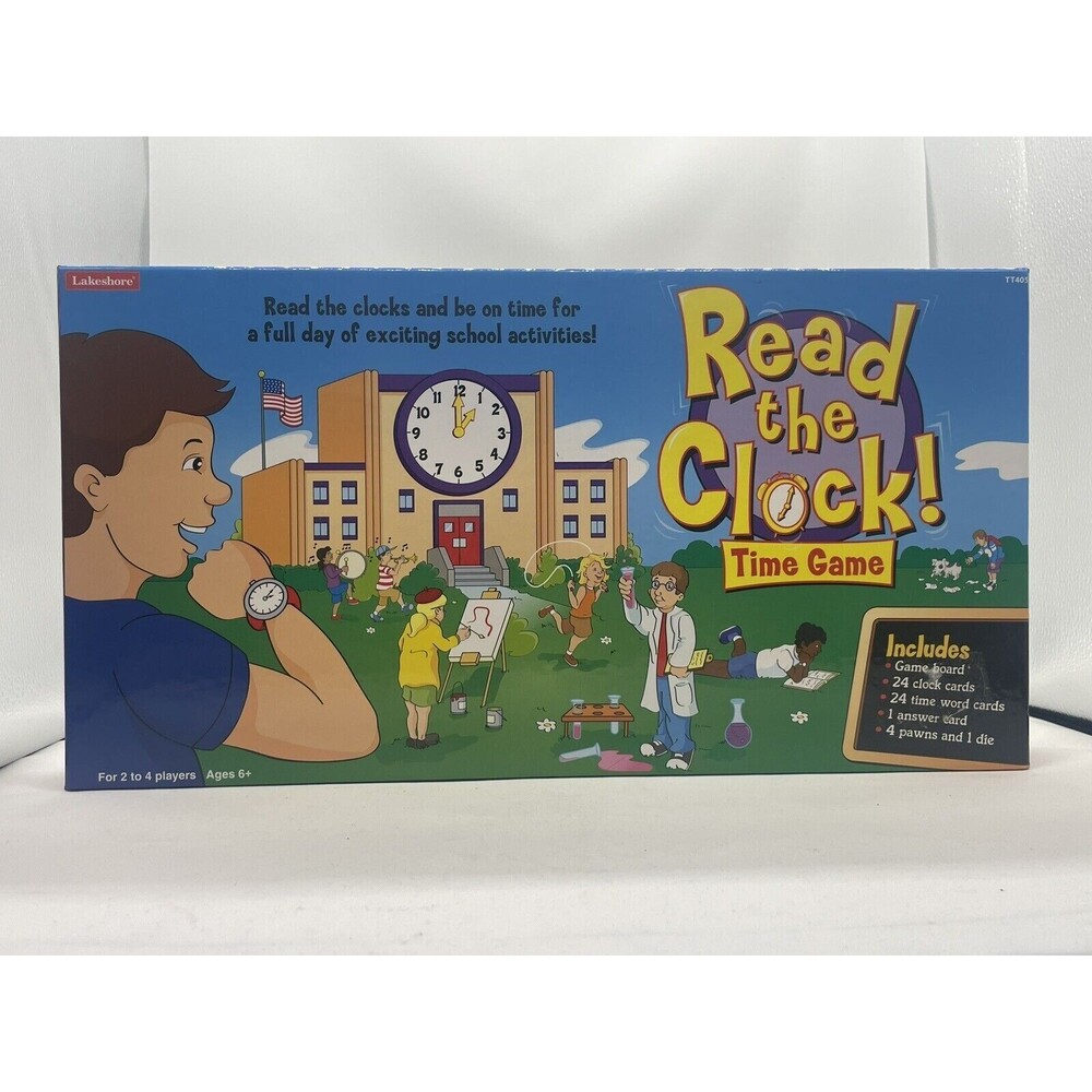 Lakeshore Read the Clock! Time Game